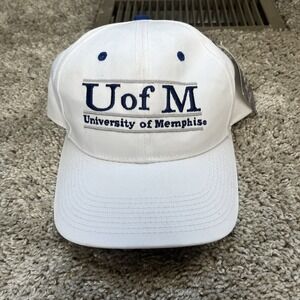 University of Memphis Tigers The Game Split Bar Vintage Snapback Cap‎ Hat